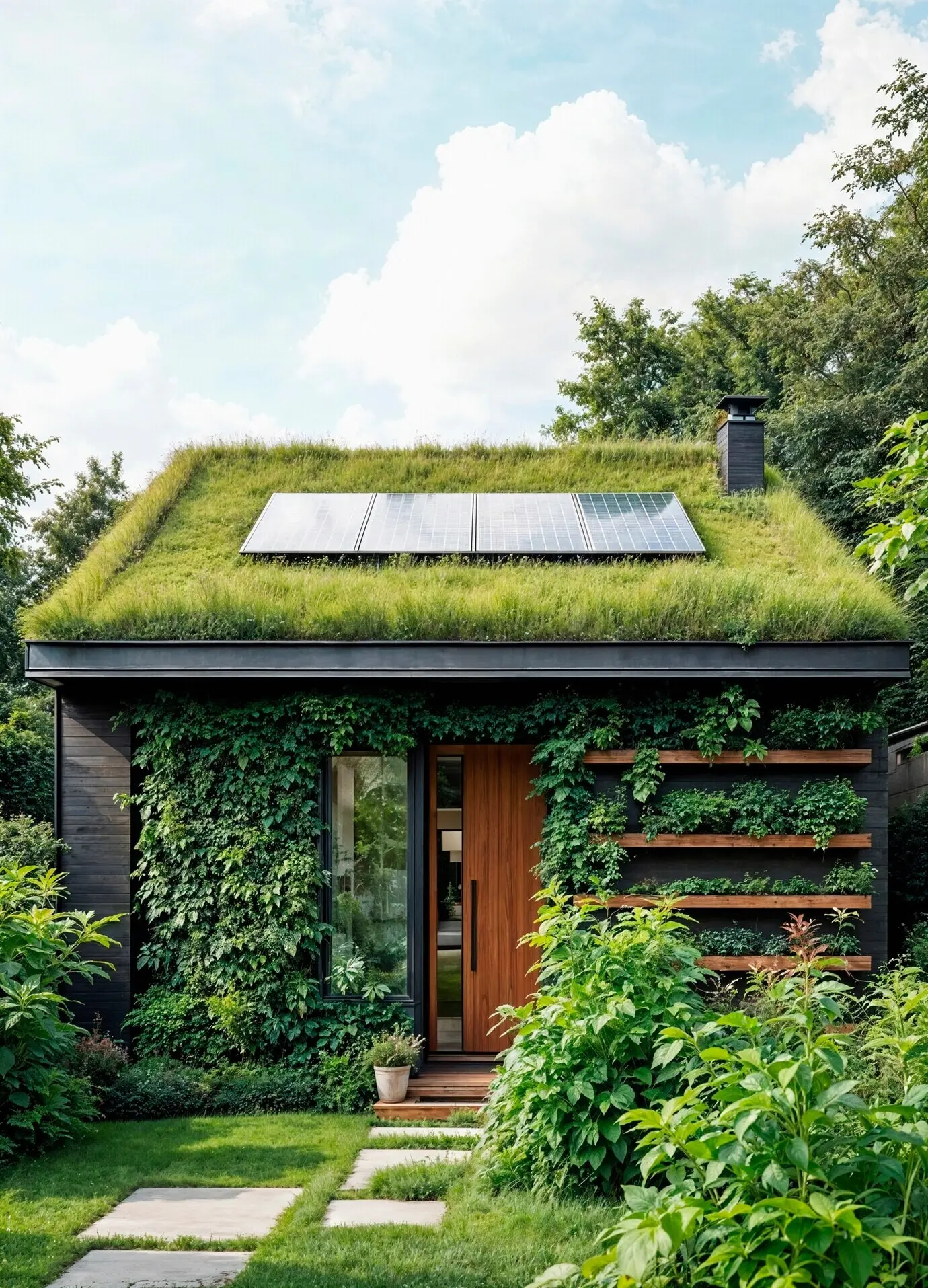 Современный экологичный дом